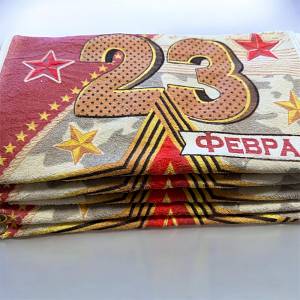 полотенец микрофибра на 23 февраля